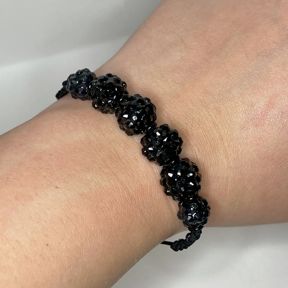 Black gems bracelet